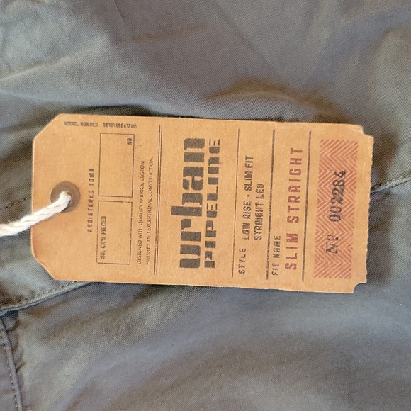 NWT Urban Pipeline Slim Straight Adjustable Waist - Picture 3 of 6